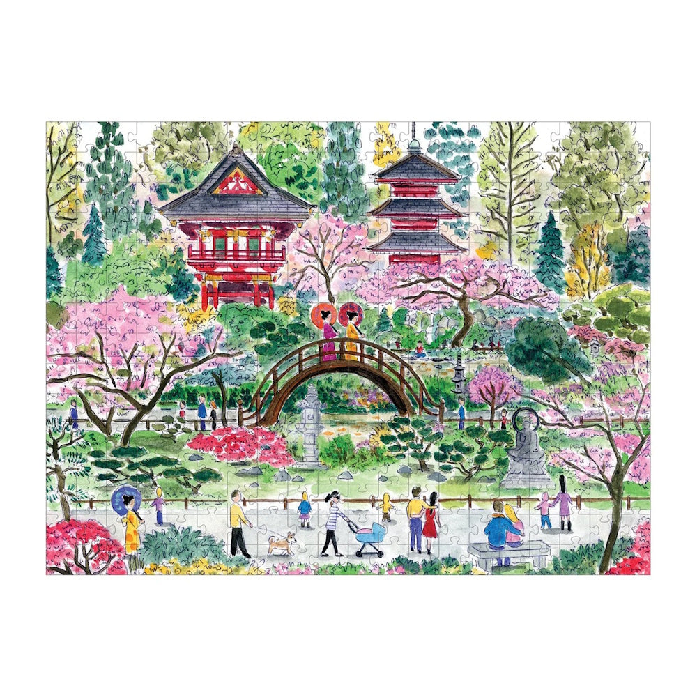 Galison 300 Piece Puzzle - Michael Storrings Japanese Tea Garden