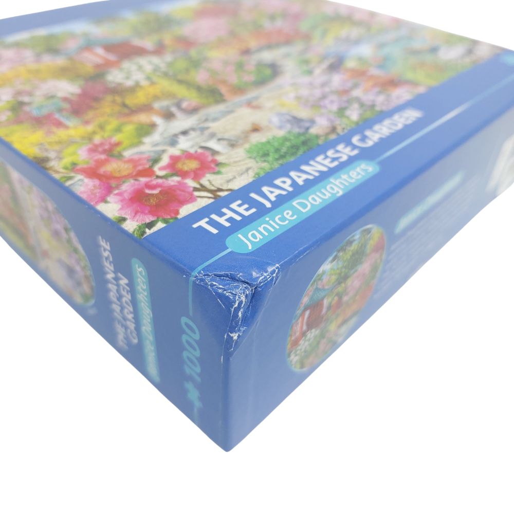 Gibsons 1000 Piece Jigsaw Puzzle - The Japanese Garden (Damaged Box)