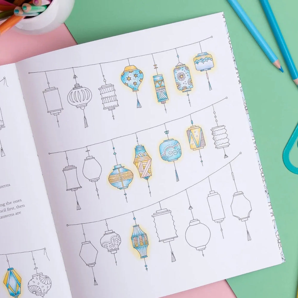 Johanna Basford: 30 Days of Creativity Colouring Book