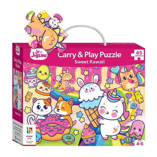 Jr Jigsaw 45 Piece Jigsaw Puzzle - Sweet Kawaii