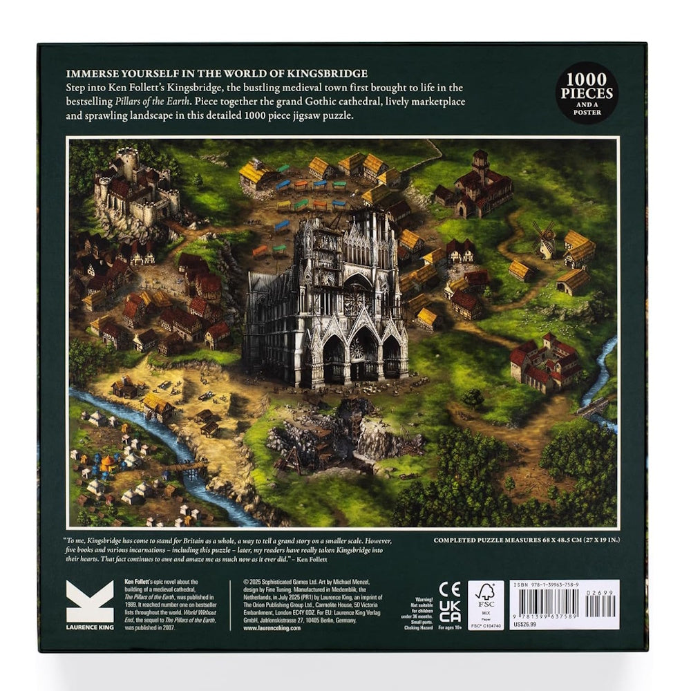 Ken Follett: The Kingsbridge 1000 Piece Puzzle