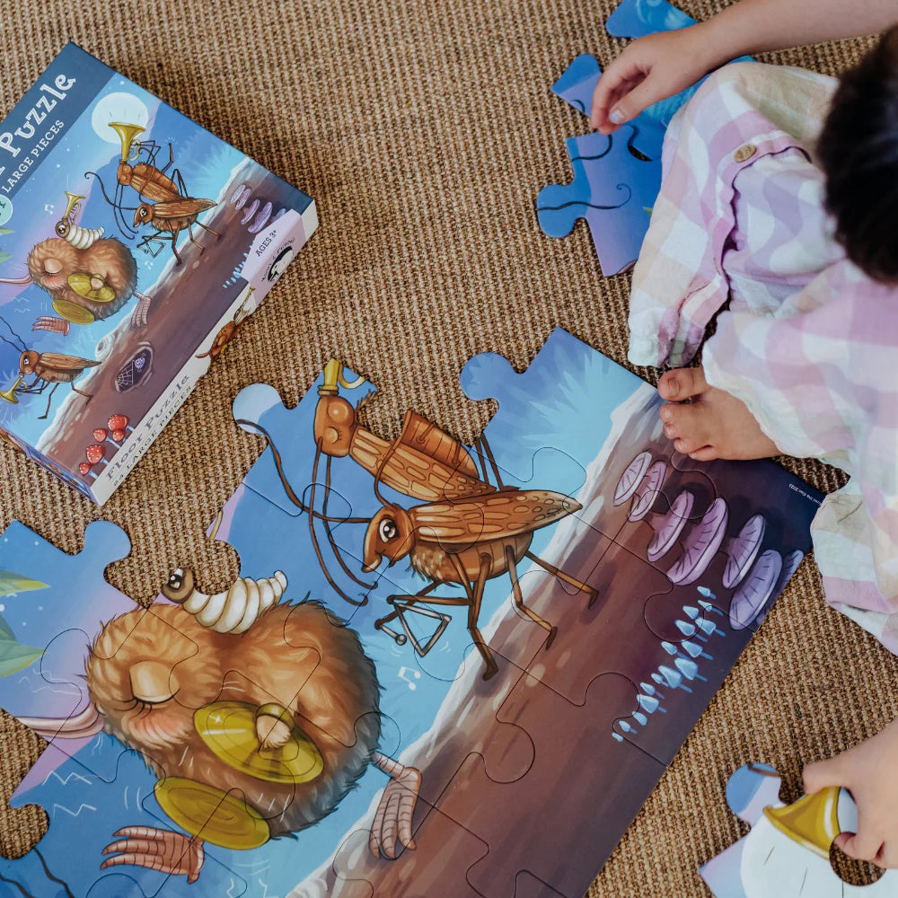 Kuwi's Huhu Harmony - 24 Piece Floor Puzzle