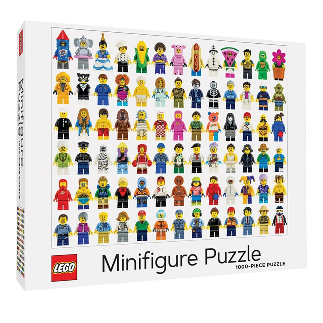 LEGO Minifigure 1000 Piece Puzzle – The Jigstore