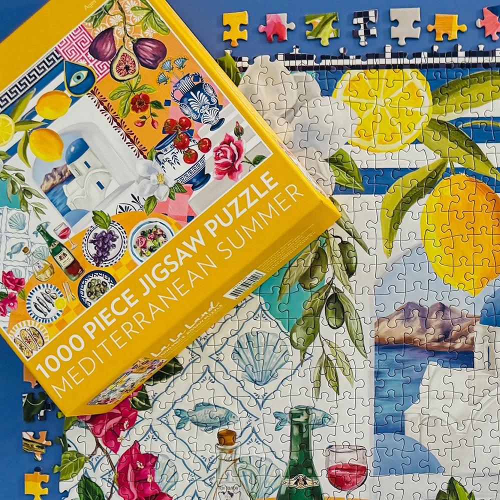 La La Land 1000 Piece Jigsaw Puzzle - Mediterranean Summer