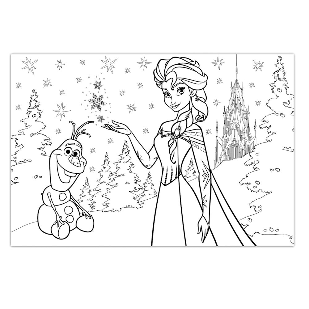 Disney Frozen 108 Piece Double Sided Puzzle