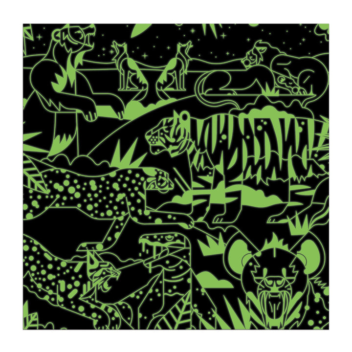 Predators Illuminated 500 Piece Glow in the Dark Family Puzzle