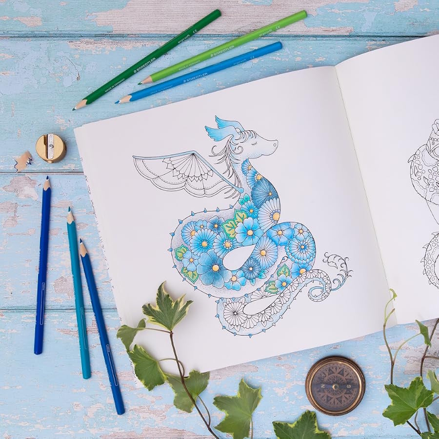 Magical Worlds: An Enchanted Colouring Adventure