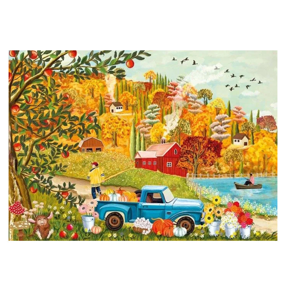Magnolia 1000 Piece Puzzle - Autumn Scene