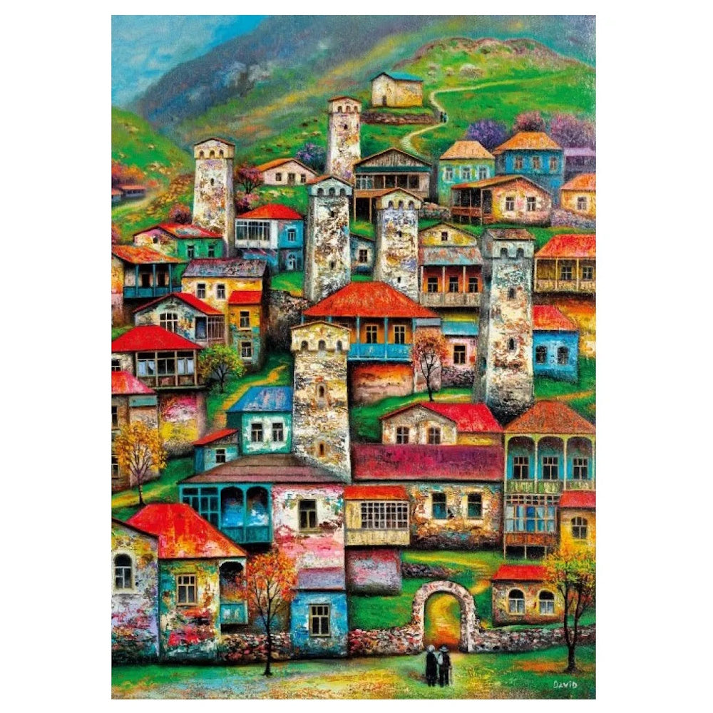 Magnolia 1000 Piece Puzzle - Beautiful Village