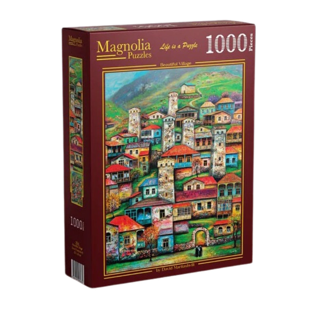 Magnolia 1000 Piece Puzzle - Beautiful Village