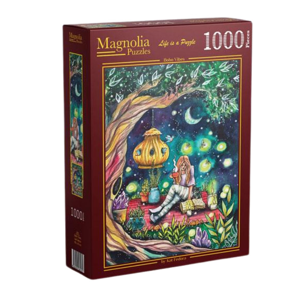 Magnolia 1000 Piece Puzzle - Boho Vibes