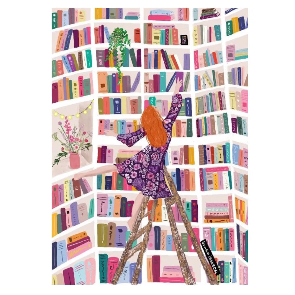 Magnolia 1000 Piece Puzzle - Books are my Friend