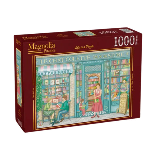 Magnolia 1000 Piece Puzzle - Bookstore