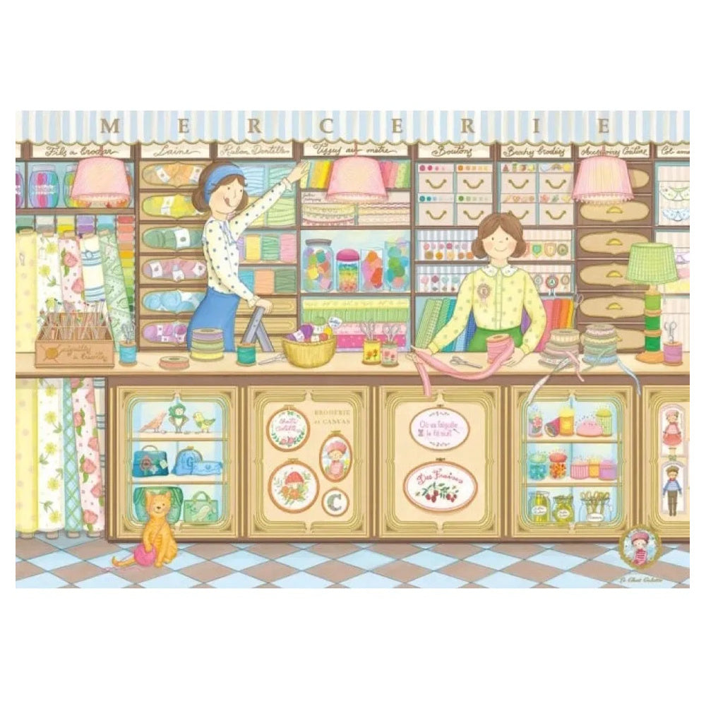 Magnolia 1000 Piece Puzzle - Haberdashery