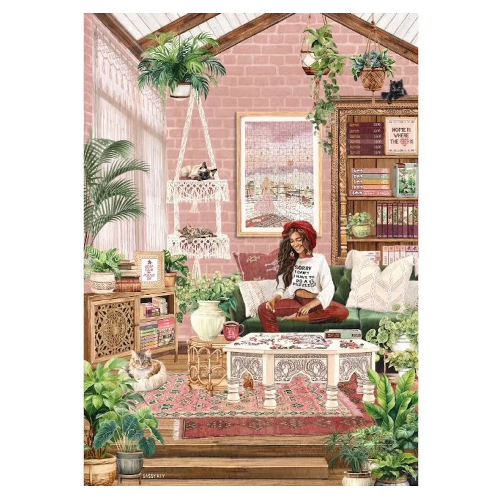 Magnolia 1000 Piece Puzzle - My Puzzle Room