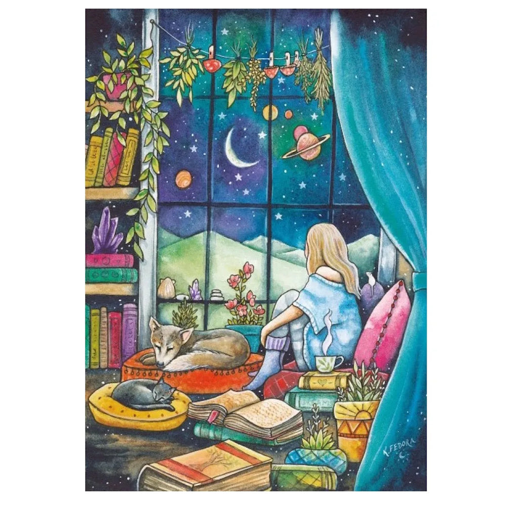 Magnolia 1000 Piece Puzzle - Nightfall