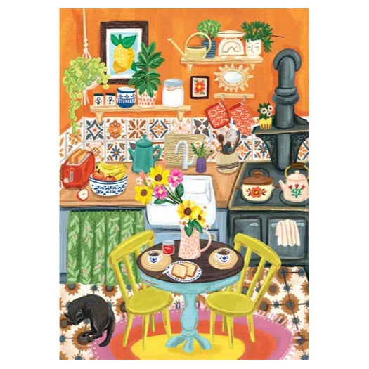Magnolia 1000 Piece Puzzle - Olivia Gibbs Orange Kitchen