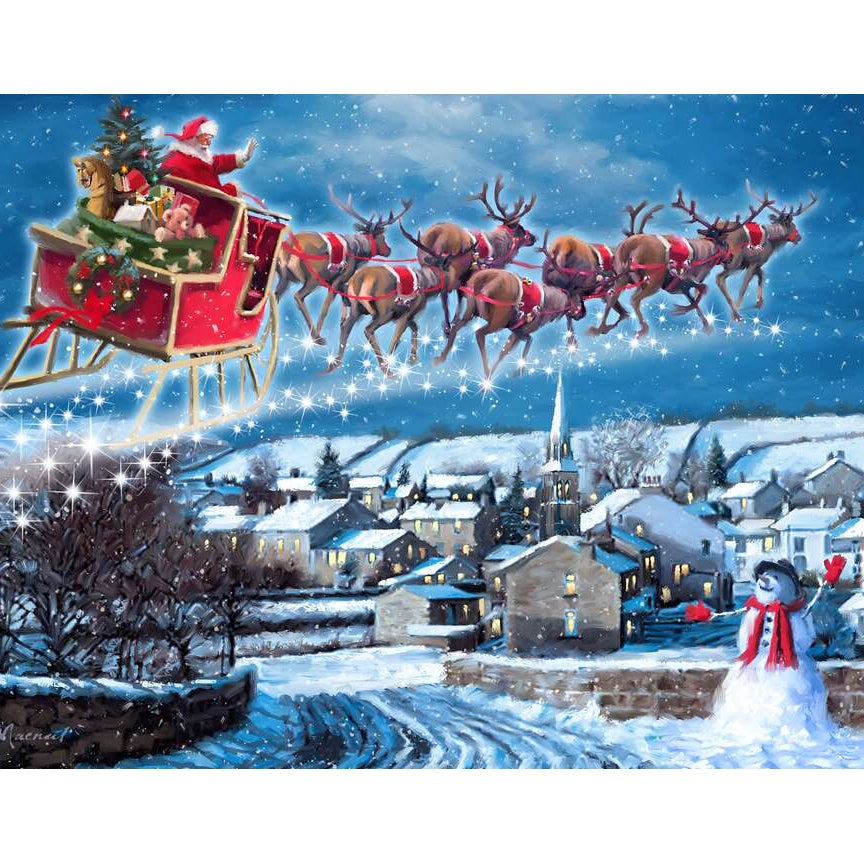 Mindbogglers 1000 Piece Christmas Puzzle - Jingle Bells
