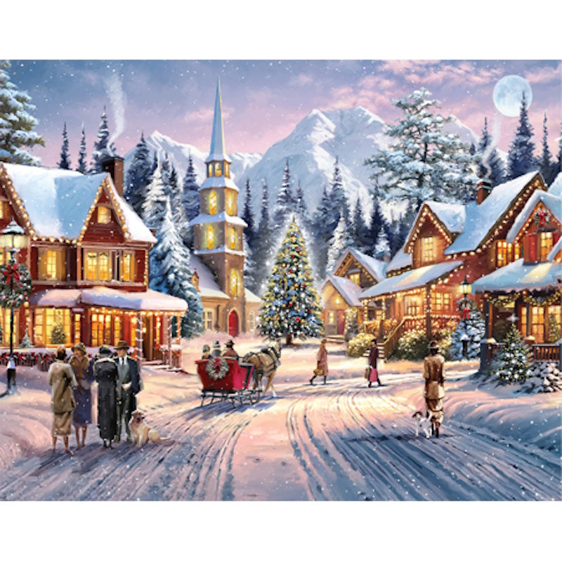 Mindbogglers 1000 Piece Christmas Puzzle - Tinsel Town