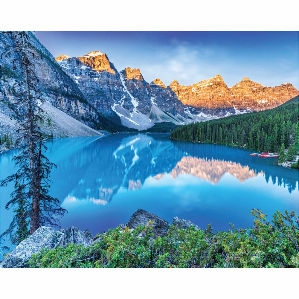 Mindbogglers 1000 Piece Puzzle - Moraine Lake, Alberta Canada