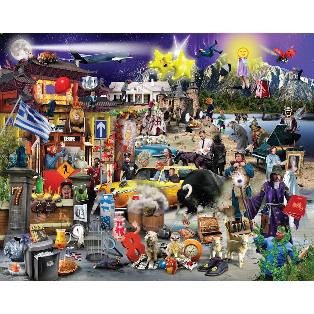 Mindbogglers 1000 Piece Puzzle - Puntastic Movies