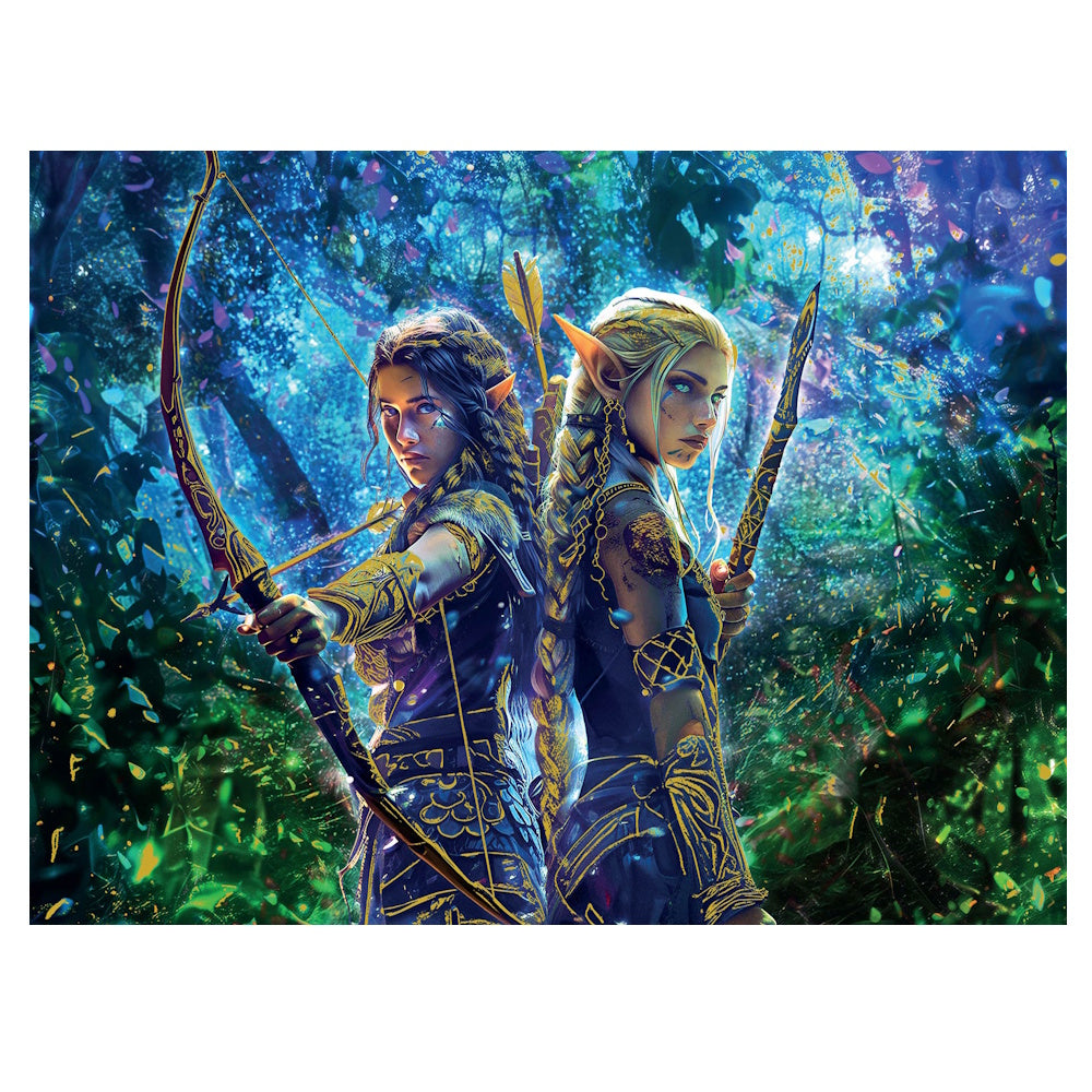 Mindbogglers Gold 500 Piece Puzzle - Fae Fantasy