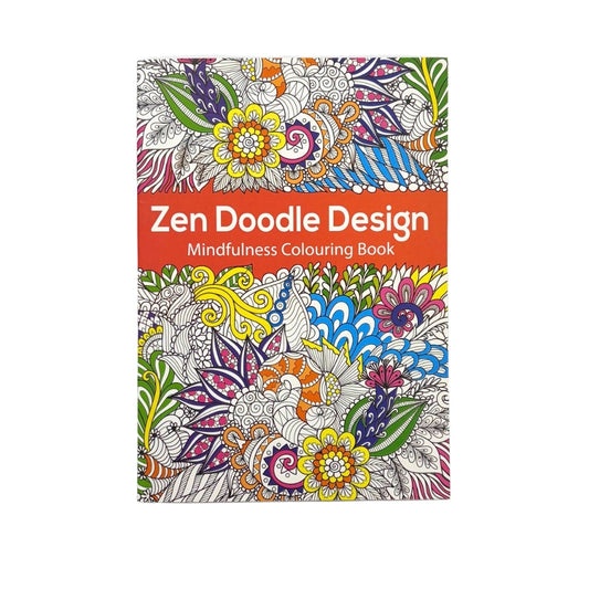 Mindfulness Colouring Book - Zen Doodle