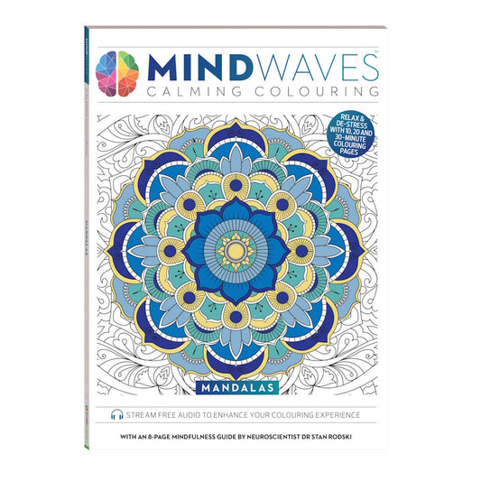 Mindwaves Calming Colouring Book - Mandalas