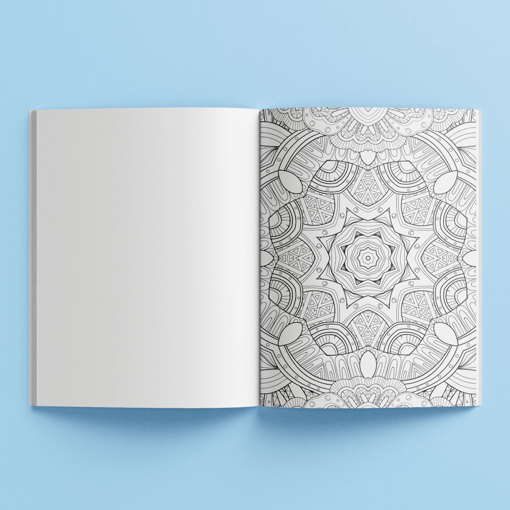 Mindwaves Calming Colouring Book - Mandalas