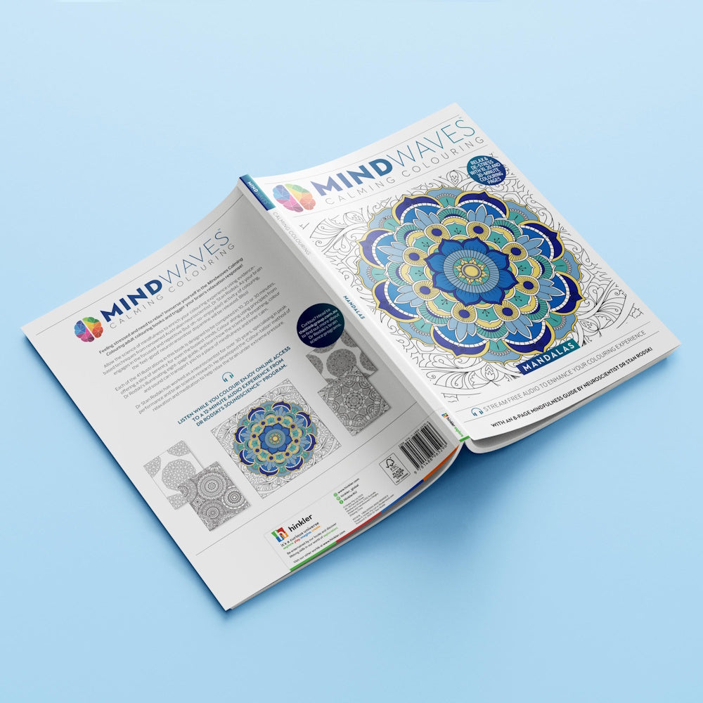 Mindwaves Calming Colouring Book - Mandalas