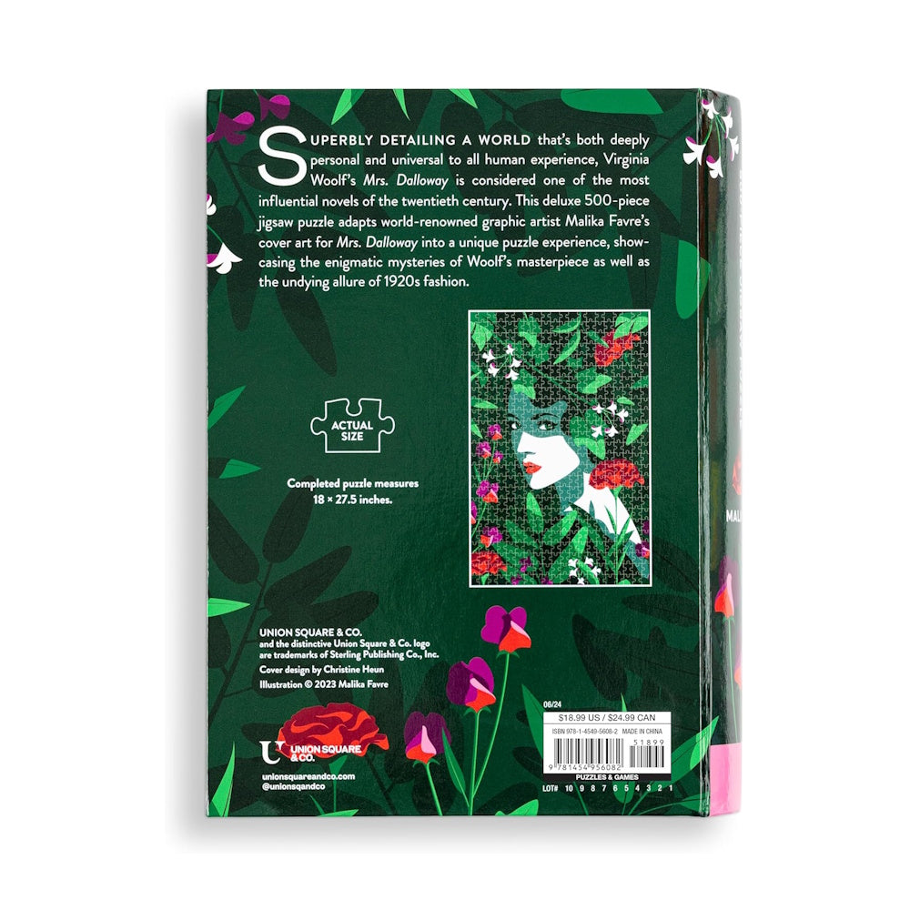 Mrs Dalloway 500 Piece Book Puzzle
