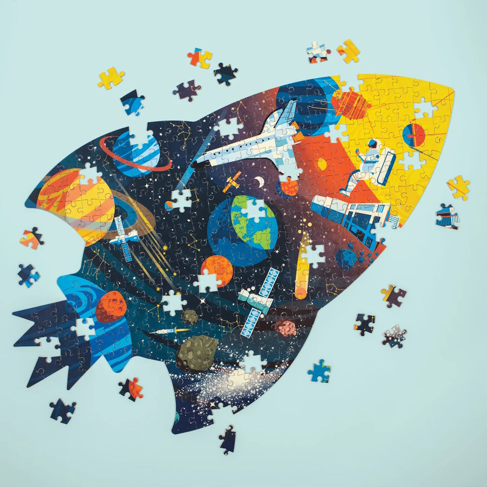 Mudpuppy 300 Piece Shaped Puzzle - Outer Space