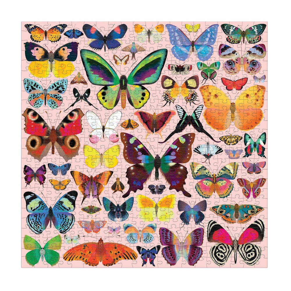 Mudpuppy 500 Piece Family Puzzle - Brilliant Butterflies