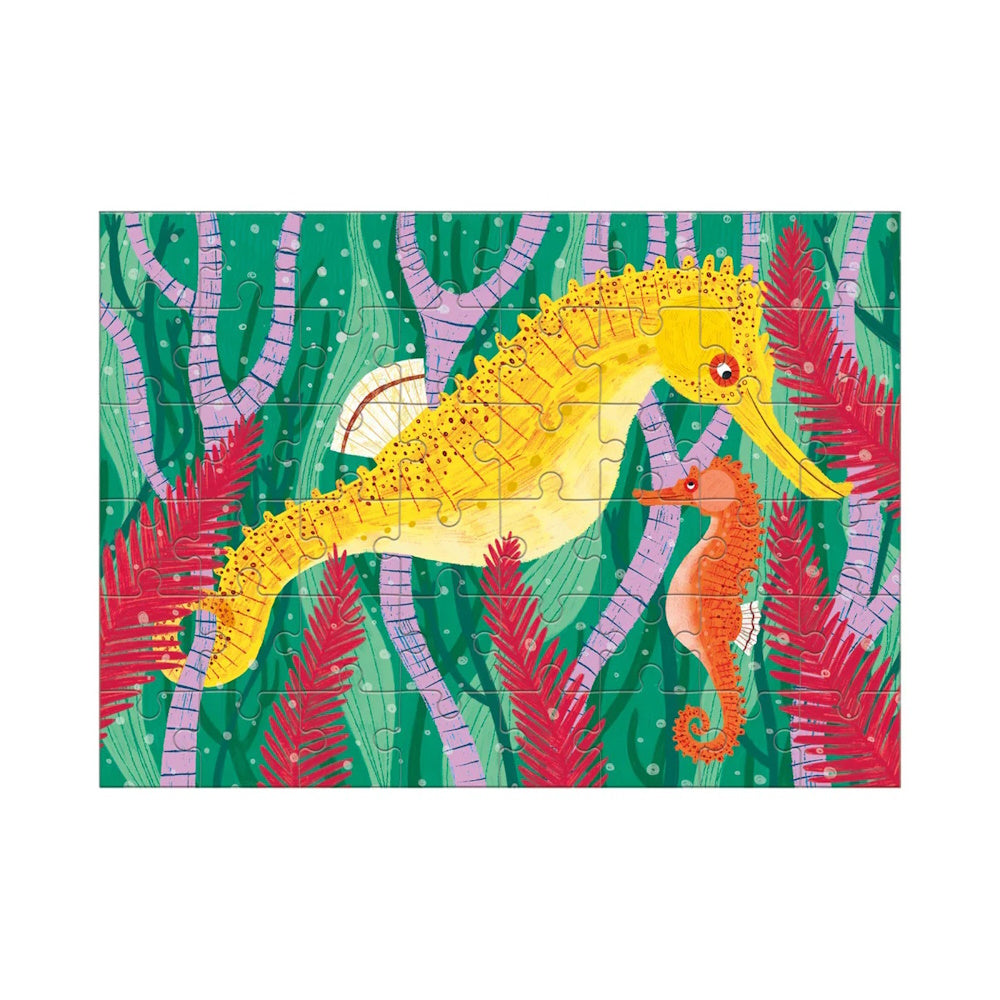 Longsnout Seahorse 48 Piece Mini Puzzle