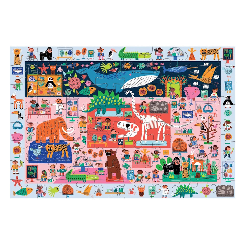 Mudpuppy Natural History Museum 64 Piece Search & Find Puzzle