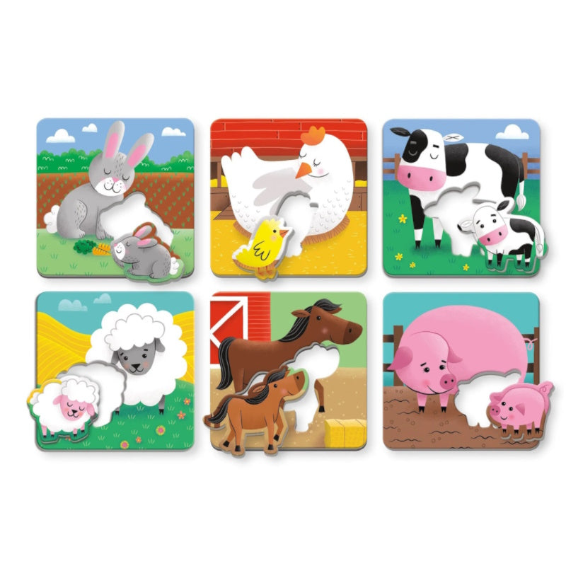 Farm Babies Matching Puzzle