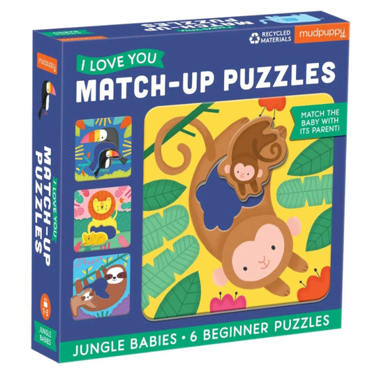 Jungle Babies Matching Puzzle