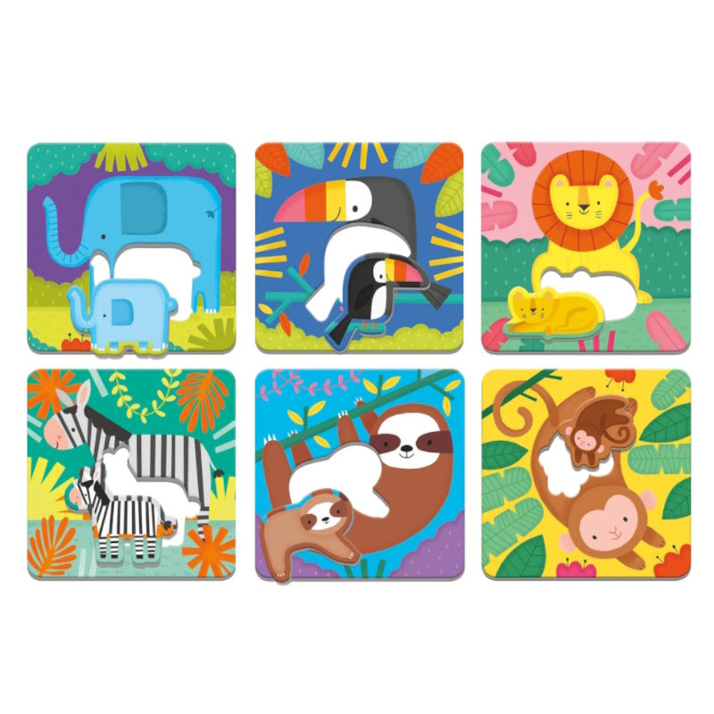 Jungle Babies Matching Puzzle