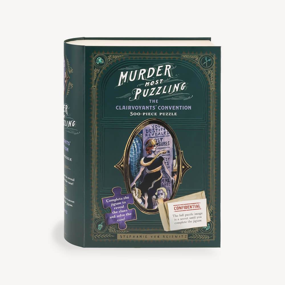 Murder Most Puzzling Clairvoyants Convention 500 Piece Puzzle