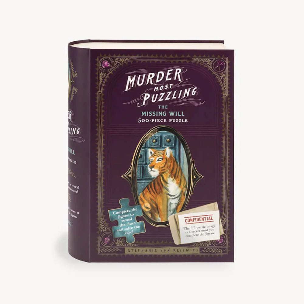 Murder Most Puzzling The Missing Will 500 Piece Puzzle