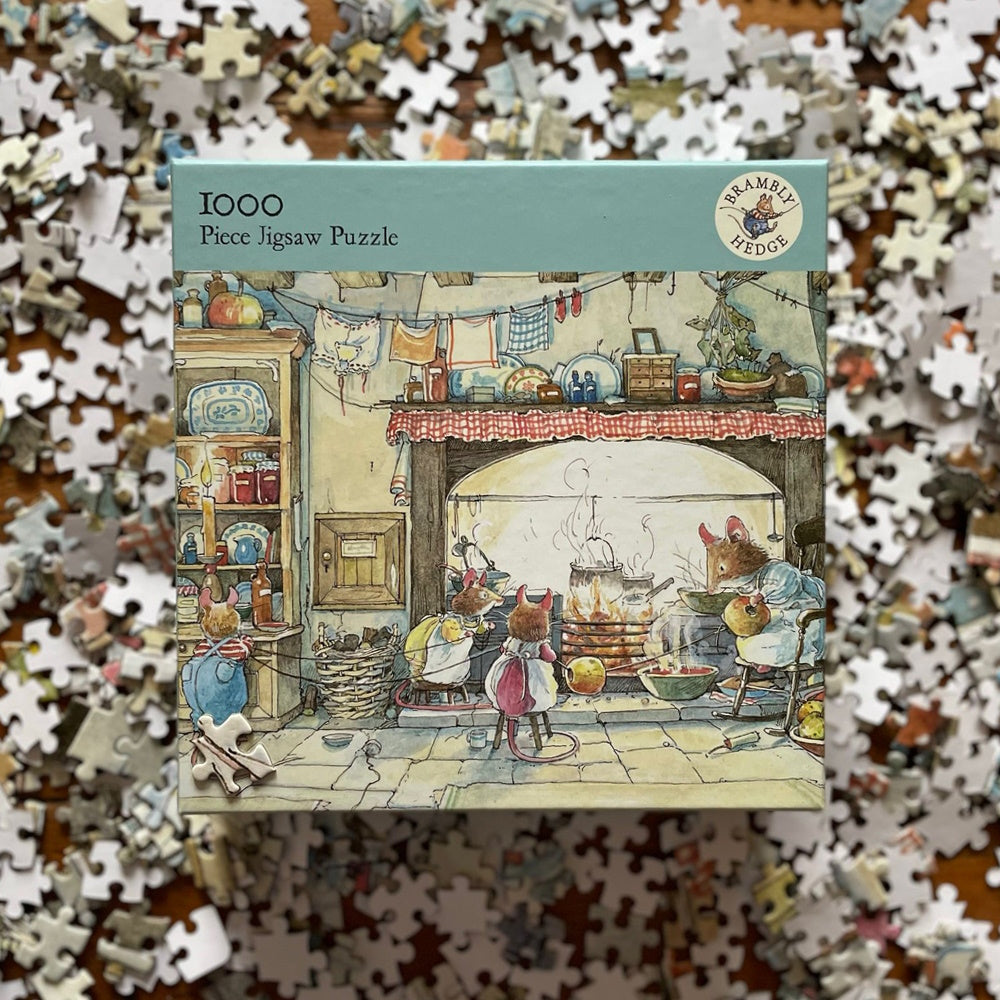 Brambly Hedge 1000 Piece Jigsaw Puzzle - Kitchen at Crabapple Cottage