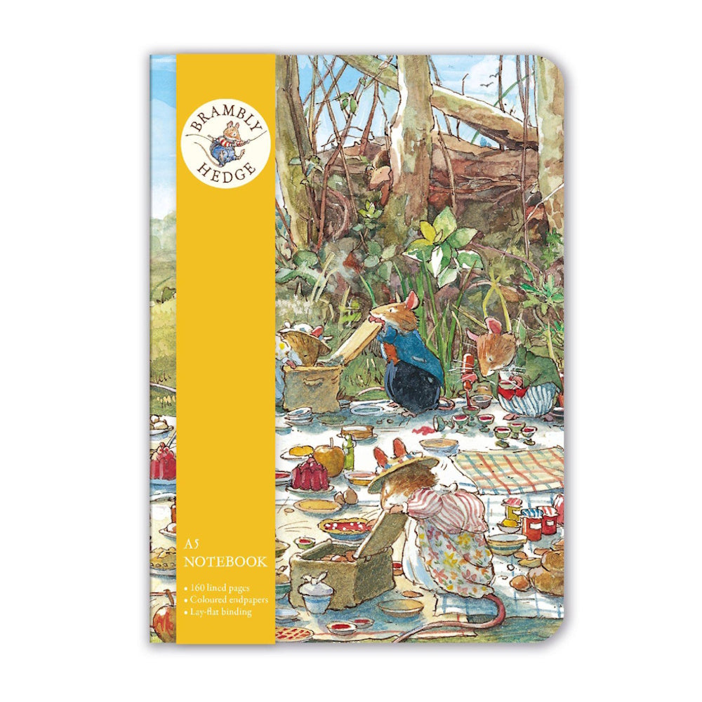 Museums & Galleries A5 Luxury Notebook - Picnic Time