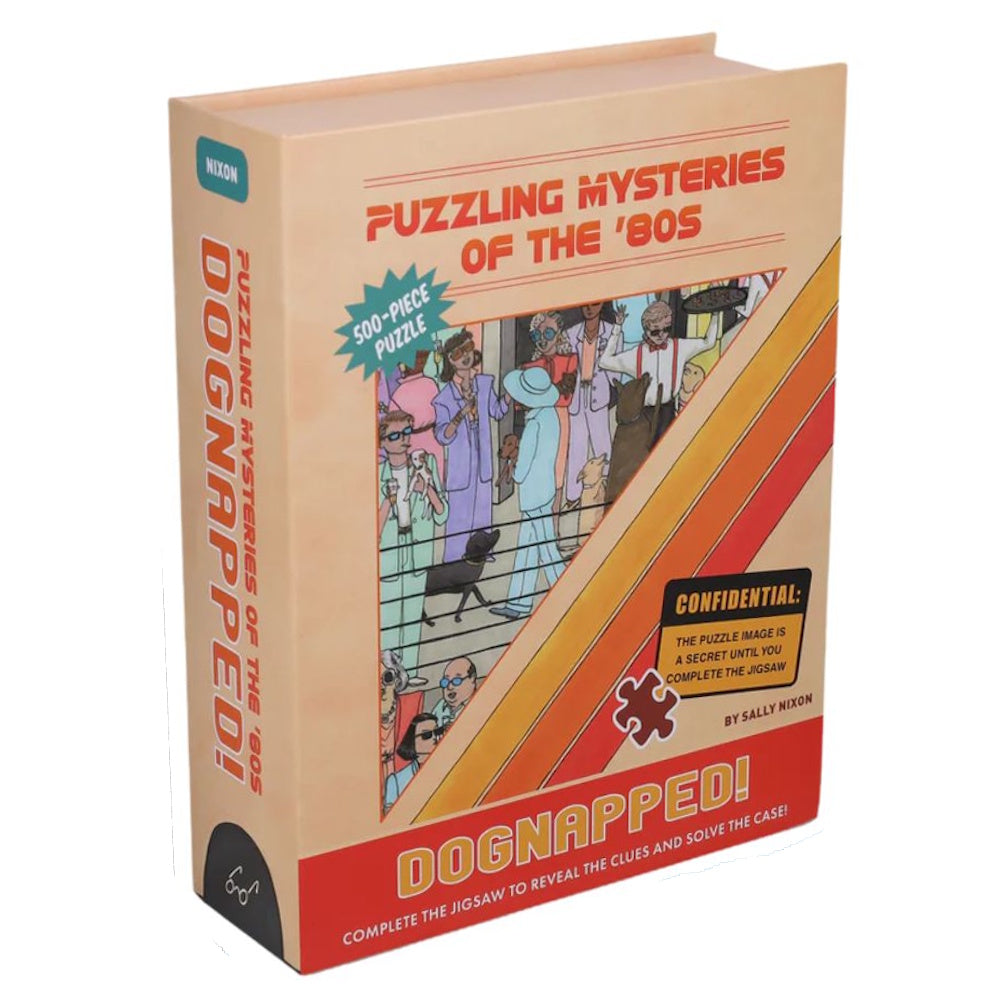 Puzzling Mysteries of The ’80s: Dognapped! 500 Piece Puzzle