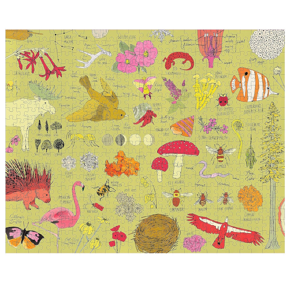 Nature Anatomy: The Puzzle 500 Piece Puzzle