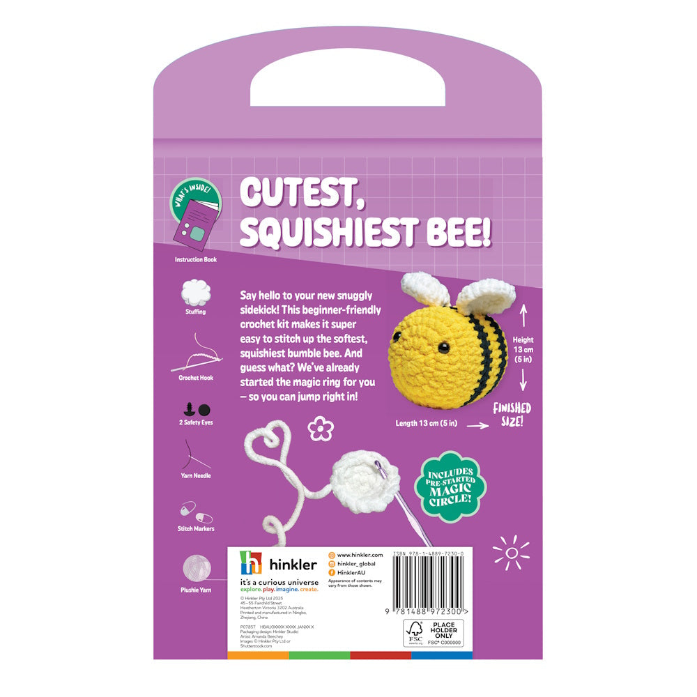 OMC! Crochet Plushie Kit - Betty Bee