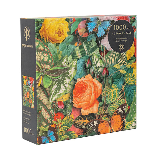 Paperblanks 1000 Piece Puzzle - Butterfly Garden