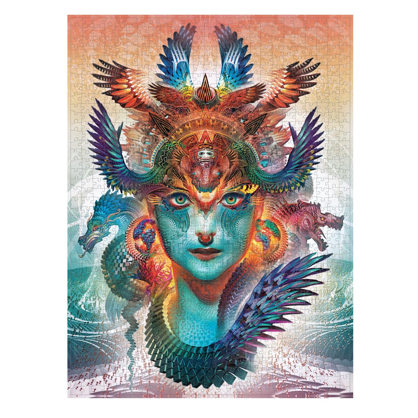 Paperblanks 1000 Piece Puzzle - Dharma Dragon