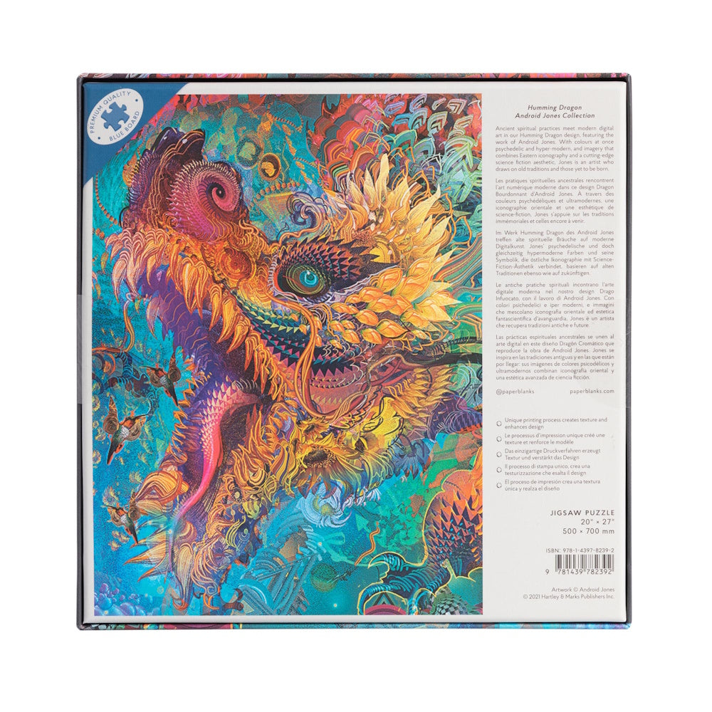 Paperblanks 1000 Piece Puzzle - Humming Dragon