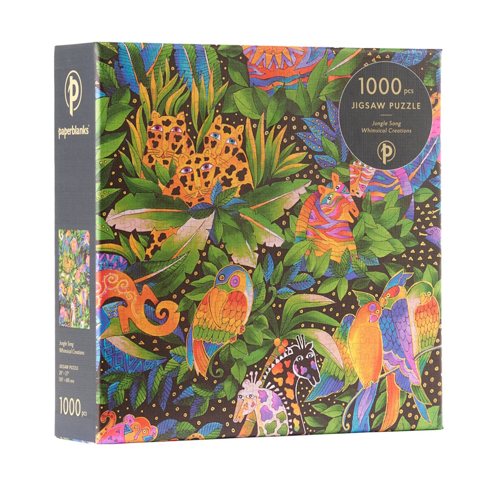 Paperblanks 1000 Piece Puzzle - Jungle Song