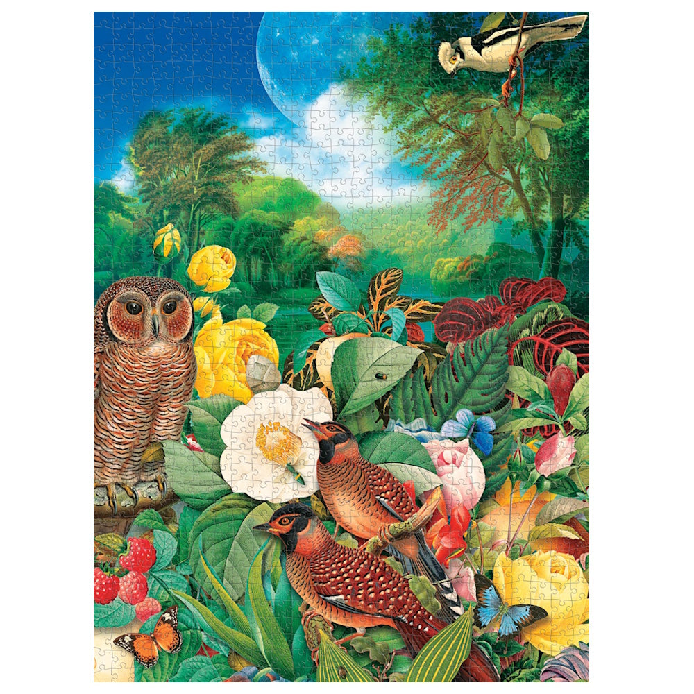 Paperblanks 1000 Piece Puzzle - Moon Garden
